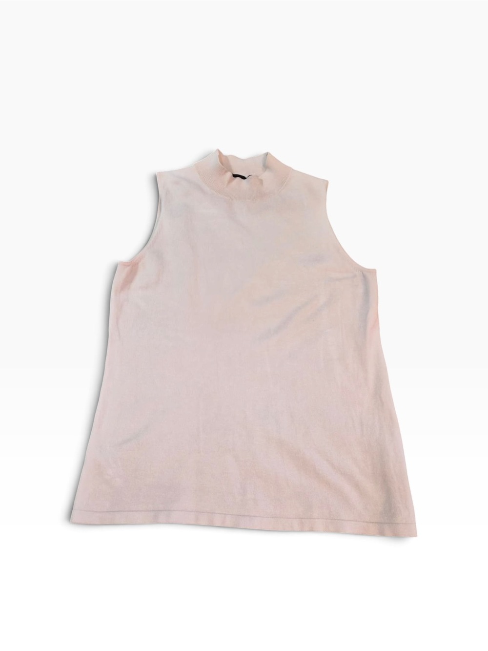 Ann Taylor | Sleeveless Light Pink Top | Size Large - Picture 4 of 6